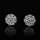 Diamond Dome Earrings