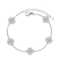 Flower Valley Diamond Bracelet