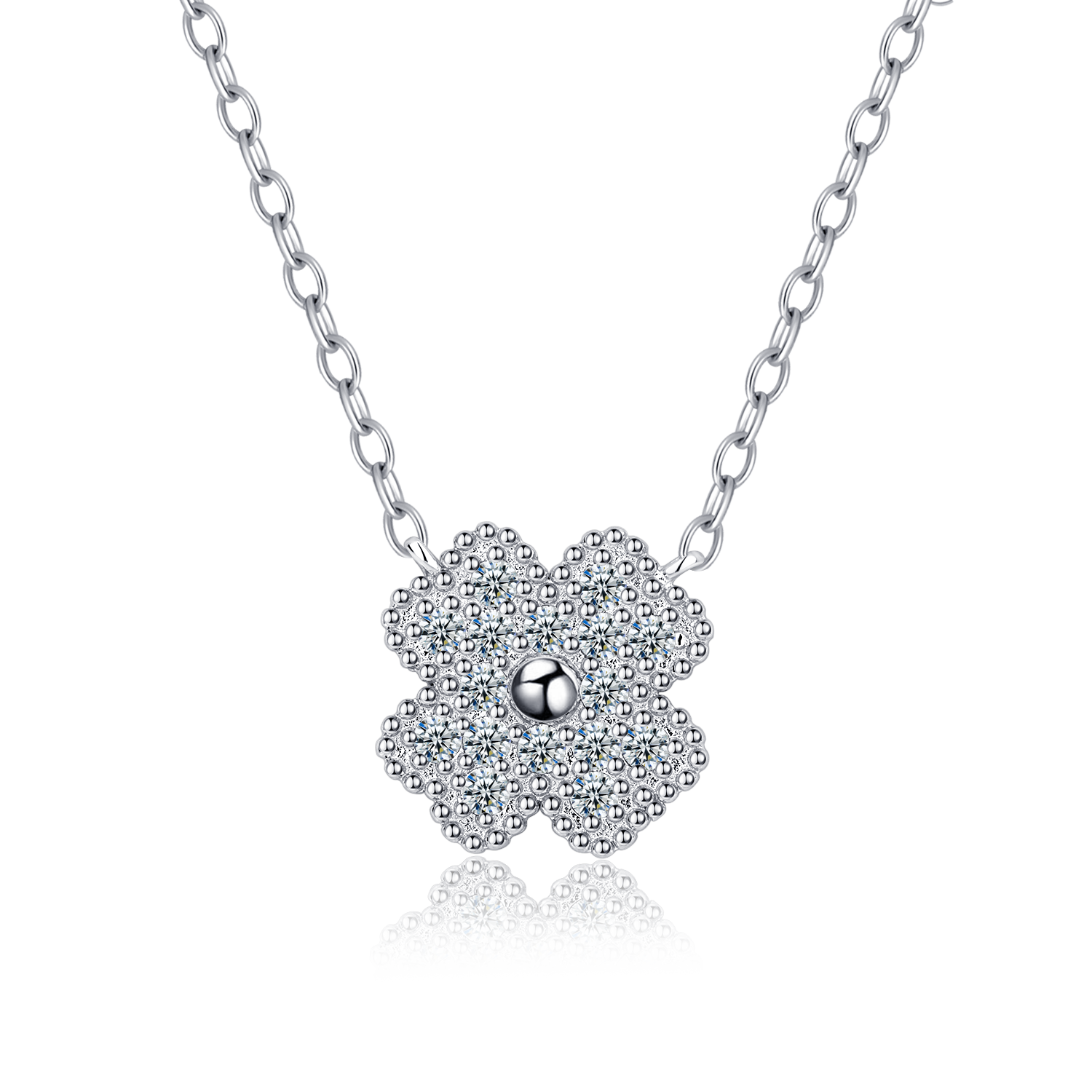 Flower Valley Diamond Necklace