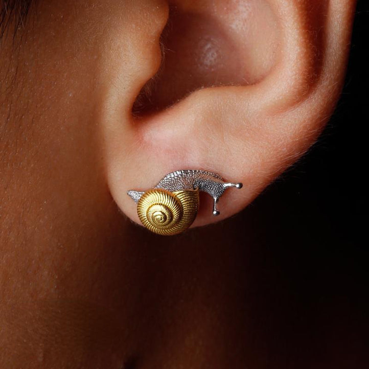 Keong Emas Snail Earrings